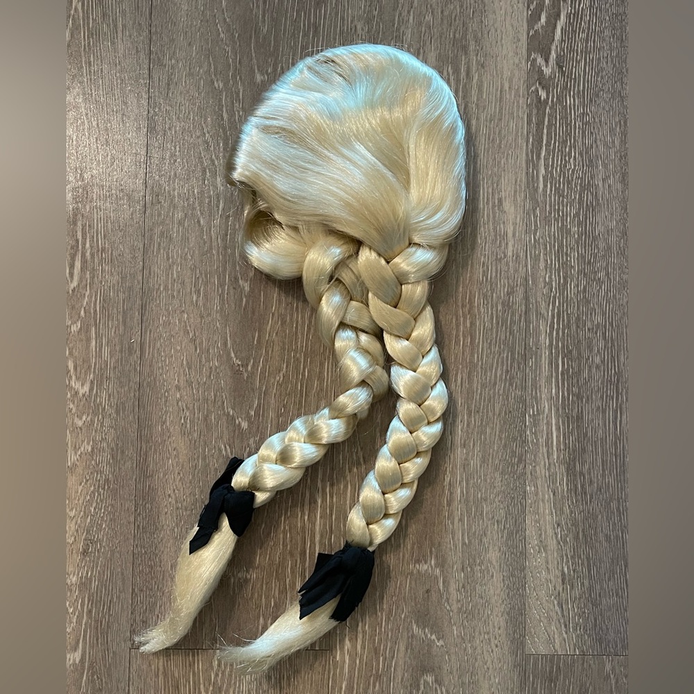 High Quality Blonde Braided Cosplay Wig